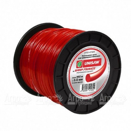 Леска триммерная 3 мм 992 м круглая Unisaw Professional Quality  в Курске