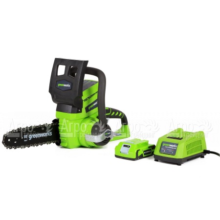 Аккумуляторная пила GreenWorks GD24CSK2-10" в Курске