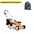 Газонокосилка аккумуляторная Villartec MA4046 SET AM405 + AC402 в Курске