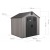 Пластиковый сарай LifeTime WoodLook 8х7.5 в Курске