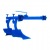 Плуг двухкорпусный регулируемый 220 для Garden Scout (Скаут) GS 81 D, GS 81 DE, GS 101 D, GS 101 DE, GS 15 DE в Курске