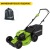 Газонокосилка аккумуляторная GreenWorks GD40LM46HP 6 Ач в Курске