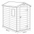 Пластиковый сарай Keter Manor 4x6 в Курске