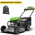 Газонокосилка аккумуляторная GreenWorks LM221S (без аккумулятора и зарядного устройства) в Курске