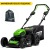 Газонокосилка аккумуляторная GreenWorks GD80LM51SPK4 в Курске