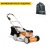 Газонокосилка аккумуляторная Villartec MA4046 SET AM408 + AC402 в Курске