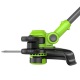 Аккумуляторный триммер GreenWorks G24LT301 2 Ач в Курске