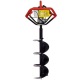 Мотобур (бензобур) Iron Mole E73 Tandem + шнек 250х1000 в Курске