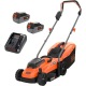 Газонокосилка аккумуляторная Black+Decker BCMW33184L2 в Курске