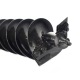 Шнек двухзаходный Patriot D 100B для грунта, длина 800 мм, сменные ножи в Курске