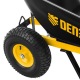 Тачка строительная усиленная Denzel 140 л, 250 кг в Курске