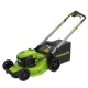 Газонокосилка аккумуляторная GreenWorks GD40LM48SP 8 Ач в Курске