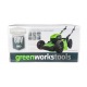 Газонокосилка аккумуляторная GreenWorks GD60LM46HP (без батареи и зарядного устройства) в Курске