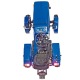 Многофункциональный минитрактор Garden Scout (Скаут) T-15DIF VT + двухкопрусный плуг + почвофреза в Курске