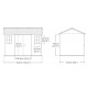Пластиковый сарай Keter Oakland 1175SD в Курске