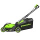 Газонокосилка аккумуляторная GreenWorks GD40LM411 (без аккумулятора и зарядного устройства) в Курске