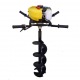 Мотобур (бензобур) Iron Mole E83 + шнек 250х1000 в Курске
