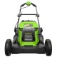 Газонокосилка аккумуляторная GreenWorks GD40LM411 4 Ач в Курске