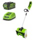 Снегоуборщик аккумуляторный GreenWorks GD40SS30k5 в Курске