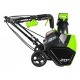 Снегоуборщик аккумуляторный GreenWorks G-Max GD40ST (без батареи и зарядного устройства) в Курске