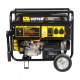 Бензиновый генератор Huter DY6500LX 5.0 кВт с колёсами и аккумулятором в Курске